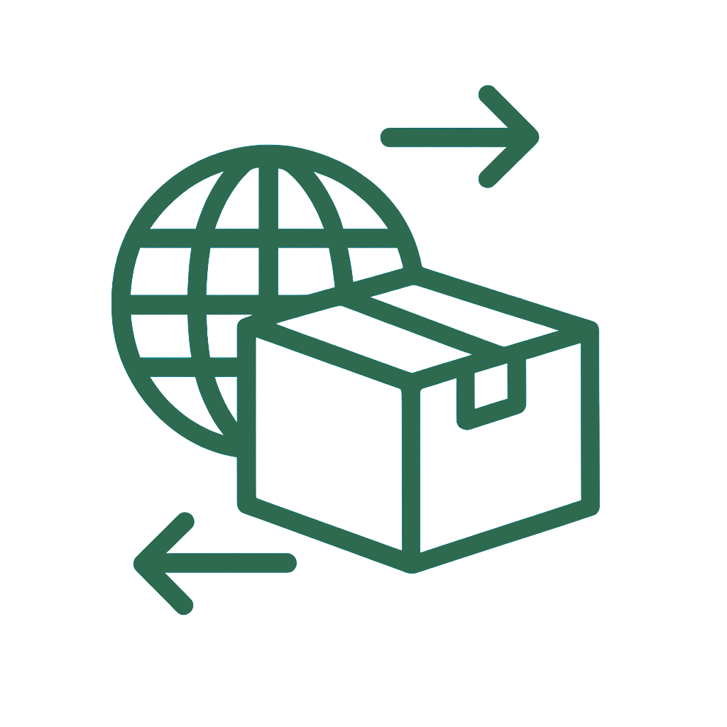 international trade and distribution services